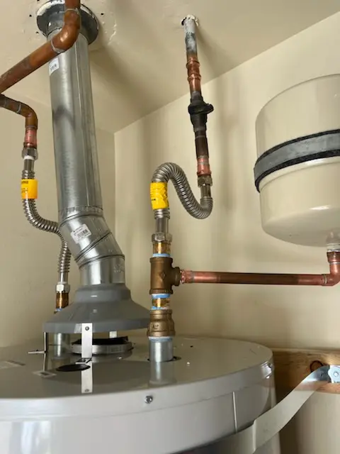 Water heater installation and plumbing repair in Hopkins Mead